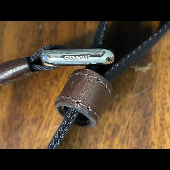 Beautiful Coach Leather C Monogram Laptop Briefcase - Picture 4 of 14